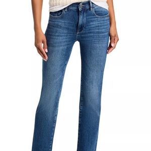 EUC DL1961 Mara Straight Mid Rise Instasculpt Ankle Jeans in Chancery, Size 31